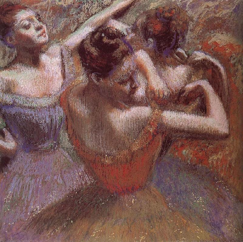 Edgar Degas Dancer triming dress